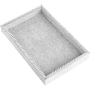 Youngy Stackable Jewelry Trays Inserts Velvet Catch All Jewelry Display Tray Case - Hot Pink in Saudi Arabia