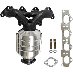 محول حفاز خلفي متوافق مع 2007-2012 Hyundai Elantra، 2010-2011 Kia Soul 2.0L l4 المحول الحفاز عالي الأداء (متوافق مع EPA)