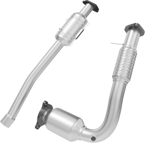Rear Catalytic CIRconvert Compatible with Chevy Cruze 2011-2016 1.4L l4, 2016 Chevy Limited 1.4L l4 High Flow Catalytic Convertor (EPA Compliant) in Kuwait