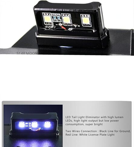 حامل لوحة الترخيص الخلفي مزيل الحاجز الذيل مرتب مؤشر LED بدوره إشارة الوامض عدة متوافق مع Hayabusa GSX1300R 2022 2023 2024 GSX 1300R in Kuwait