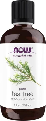 NOW Essential Oils, Tea Tree Oil, Cleansing Aromatherapy Scent, Steam Distilled, 100% Pure, Vegan, Child Resistant Cap, 2-Ounce in Saudi Arabia