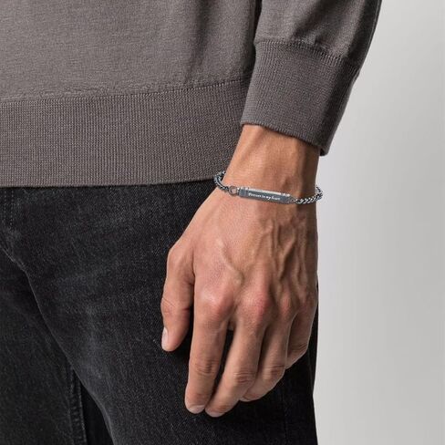 Urn Bracelet for Ashes 925 Sterling Silver Vintage Filigree Cremation Bracelet for Ashes Flower Memorial Bangle Bracelet Keepsake Jewelry for Women Men in Kuwait