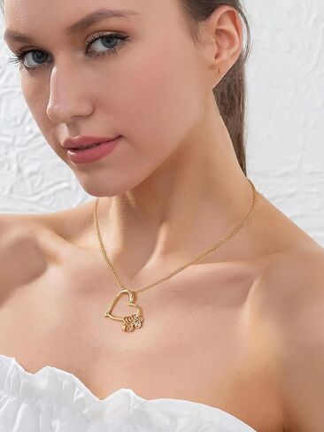 WOWORAMA Gold Bow Pendant Necklace for Women Dainty Ribbon Bow Choker Necklace Adjustable Gold Chain Bowknot Necklace Bow Jewelry Gift for Women in Kuwait