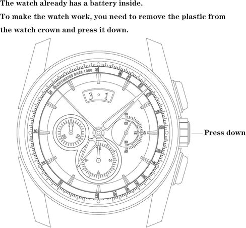 Lancardo Clip On Quartz Watch for Men and Women Glow in The Dark Backpack Buckle Belt Fob Watch for Doctors Nurses Chefs Hiking or Climbing Father's Day Mother's Day in Kuwait