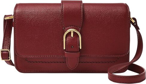 Fossil Zoey Crossbody Bag, Garnet in Kuwait