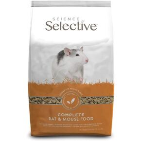 Supreme Petfoods Science Selective Rat Food, 4 Lb 6 Oz, 4.38 Pound (Pack of 1)