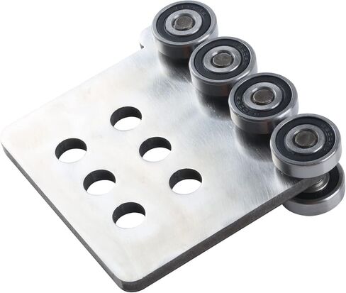 بكرات تجميع عربة ذات عجلتين. مجموعة عربة المحمل. يحتوي الجزء العلوي من العربة على مساحة لوضع البراغي، مما يسمح باستخدام قناة تبختر عالية 1-5/8 بوصة لتوفير تكاليف البناء. in Kuwait