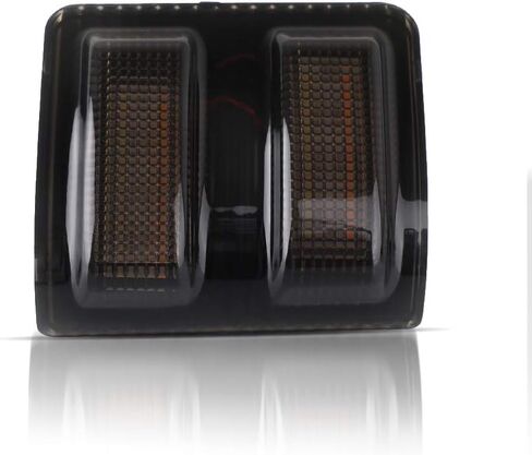 مصباح إشارة LED جانبي متسلسل للتشغيل والانعطاف متوافق مع 2008-2016 Ford F250 F350 F450 Super Duty Amber Turn Signal Lights، أضواء تشغيل بيضاء in Kuwait