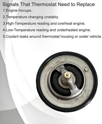 21200-0C82A 21200-0C811 Engine Thermostat with Gasket Compatible with 1995-2004 Nissan Frontier Xterra Sentra 200SX in Kuwait