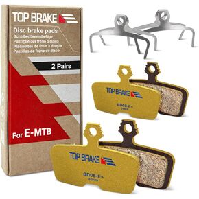 TOP BRAKE 2 أزواج من وسادات فرامل الدراجة القرصية لـ AVID SRAM Code R/RE/RSC، دليل RE