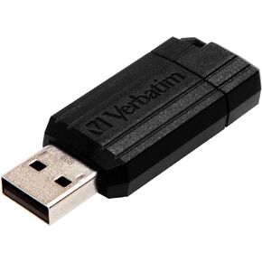 محرك أقراص فلاش USB مقلم سعة 8 جيجابايت من Verbatim - أسود