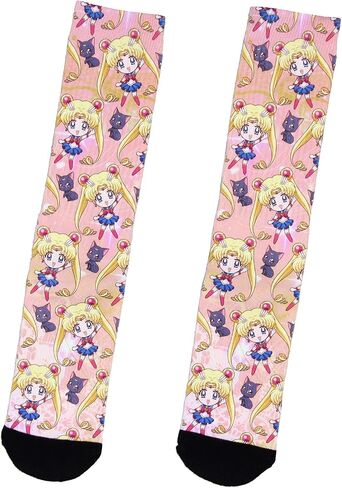 Bioworld Sailor Moon Crystal Luna & Artemis Men's Crew Socks in Saudi Arabia