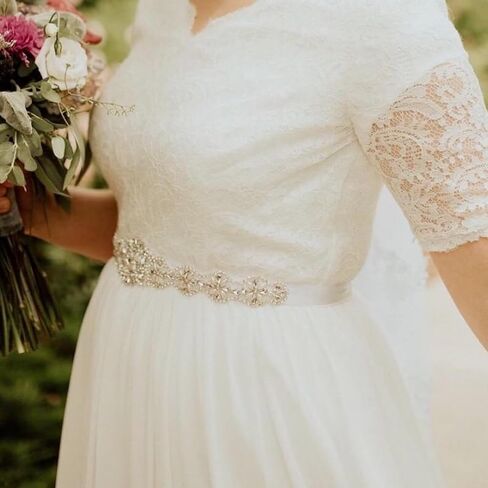 Rhinestone Belt for Women Wedding Belt Rhinestone Applique Crystal Belt Gold Wedding Rhinestone Applique Bridal Sparkly Belt for Dresses in Kuwait
