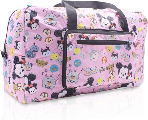 White Dog Foldable Easy-to-carry Travel Bag for airplanes with adjustable strap - Random Color in Kuwait