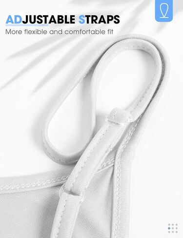 MANCYFIT Full Slip Dress for Women Spaghetti Strap Under Cami Slit Soft Sleeveless Nightgowns in Saudi Arabia