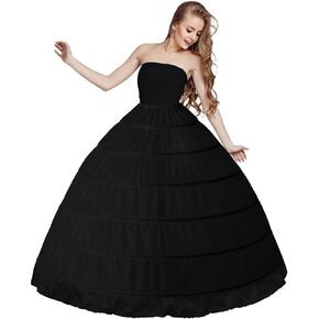 SHEJIZE Women’s Petticoat Skirt Crinoline for Women Hoop Skirt Petticoat Underskirt Half Slips (Plus Size Petticoat) in Kuwait