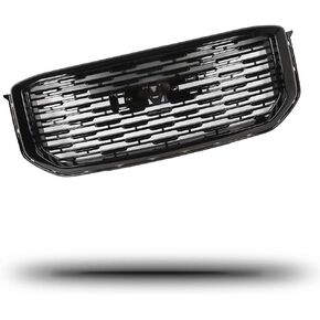 JX RACING · الأداء · الملحقات شبكة المصد الأمامي المتوافقة مع GMC Yukon/Yukon XL 2015-2020 5 قطع من مصابيح الضباب الأمامية مع الحواف