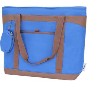 حقيبة تبريد معزولة ضخمة من FOROUT، أكياس بقالة معزولة مع سحاب علوي لنقل الطعام البارد أو الساخن تنطبق على حقيبة التوصيل in Kuwait