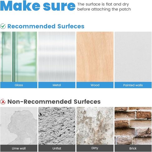 شرائط لاصقة وحلقة من Matenf مع لاصق، 2 بوصة × 10 أقدام، قبضة ممتازة، ظهر لاصق قوي، شديد التحمل، شريط تثبيت، شريط مزدوج الجانب للتثبيت والتعليق، الاستخدام المنزلي والمدرسة والمكتب in Kuwait