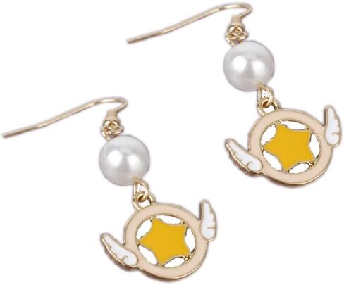 Cardcaptor Sakura Charm Earrings - Wings in Kuwait