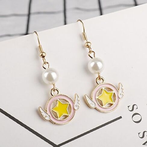Cardcaptor Sakura Charm Earrings - Wings in Kuwait