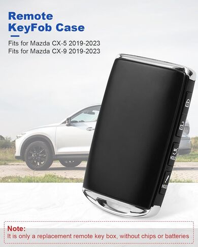 CX3 CX5 CX9 البعيد مفتاح فوب حالة شل استبدال دخول بدون مفتاح لمازدا CX-3 CX-9 2020 2021 CX-5 2020 2021 2022 2023، استبدال WAZSKE13D03 TAYA-67-5DYB in Kuwait