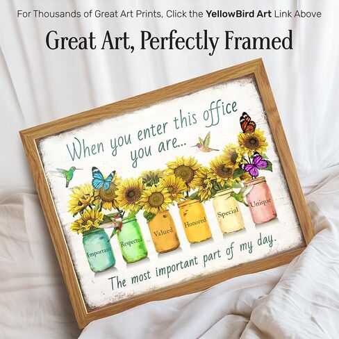Inspirational Office Wall Art & Decor - Motivational Posters - Positive Quotes Wall Decor - Home Office Decor - Teamwork Wall Art - Inspirational Gifts - Entrepreneur Gifts -8x10 Unframed Picture Sign in Kuwait