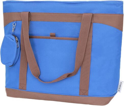 حقيبة تبريد معزولة ضخمة من FOROUT، أكياس بقالة معزولة مع سحاب علوي لنقل الطعام البارد أو الساخن تنطبق على حقيبة التوصيل in Kuwait