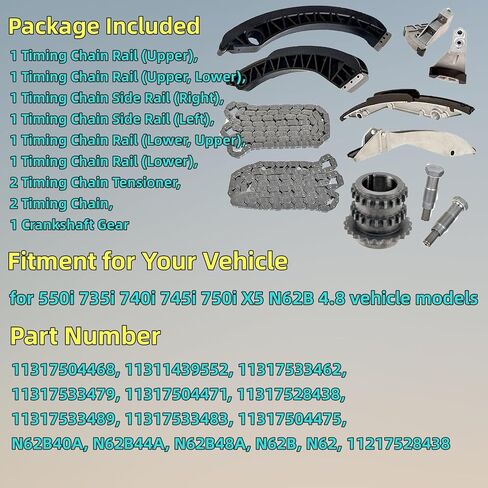 ZumuraAuto مجموعة أدوات سلسلة التوقيت مضخة الزيت مع 2 قطعة مجموعة تروس VVT للسحب والعادم لسوناتا أوبتيما G4KH G4KC 2.4L OE 24321-2G111 23121-2G551 24420-2C101 24431-2G101 24410-2G810 24322-2G350 in Kuwait