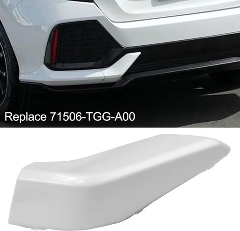 Car Rear Bumper Tow Hook Cover Compatible with Honda Civic Hatchback 2017 2018 2019 2020 2021 Replace 71506-TGG-A00 in Kuwait