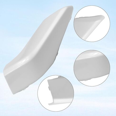 Car Rear Bumper Tow Hook Cover Compatible with Honda Civic Hatchback 2017 2018 2019 2020 2021 Replace 71506-TGG-A00 in Kuwait
