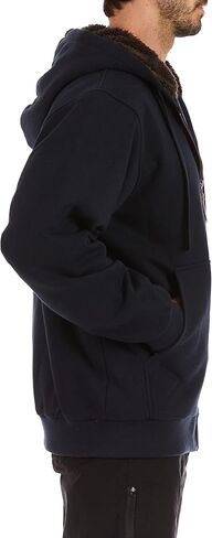 سترة صوفية مبطنة للرجال من Smith's Workwear مع خياطة زخرفية متباينة، أسود، X-Large in Kuwait