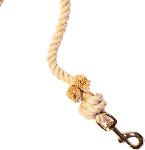 مقود حبل من القطن الأبيض الطبيعي للكلاب، مقود زفاف الكلب الأبيض، مقود حبل، مقود حبل للكلاب، مقود زفاف، مقود حبل أبيض للكلاب، مقود أبيض للكلاب، مقود مصنوع يدويًا للكلاب (أبيض طبيعي) in Kuwait