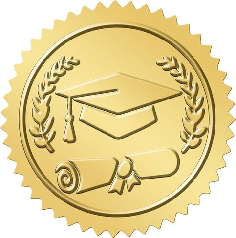 Anwyll Envelope Seals Stickers,Gold Embossed Wax Seal Sticker Looking,300Pcs Wedding Envelope Stickers,Self-Adhesive Gold Foil Stamps Plant floral Sticker for Invitation Card Bridal Shower Party Favor in Kuwait