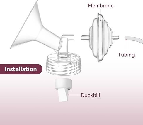 TOVVILD Duckbill Valves Silicone Membrane for Spectra, Replace Spectra Duckbill Valve, Spectra S1 S2 Breast Pump Replacement Parts in Kuwait