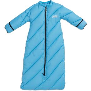Big Mo 40° Kids Sleeping Bag (Ages 2-4). The Coziest, Funnest Camping Sleeping Bag for Kids with Adjustable Cuffs.