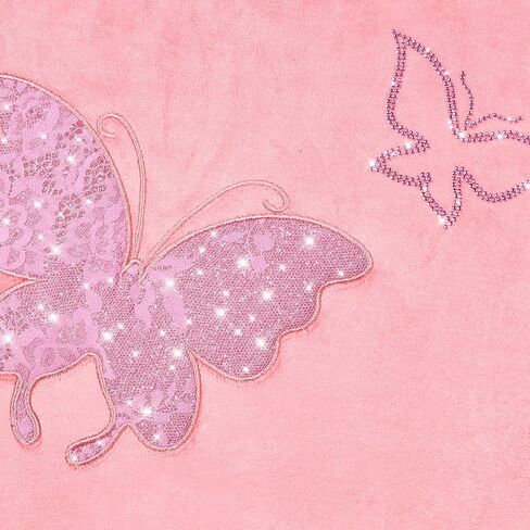 CAR PASS Bling Diamond Butterfly Car Seat Covers, Black Velvet Leather Butterflies Front Seat Covers Set for Women Girl, Rhinestone Butterfly 14.5-15'' Steering Wheel Cover, Glitter Car Interior Sets in Kuwait