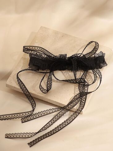 Sacina Gothic White Choker, White Choker for Women, Goth Choker Necklace, Vintage Choker, Victorian Choker, Christmas Jewelry Gift For Women in Kuwait