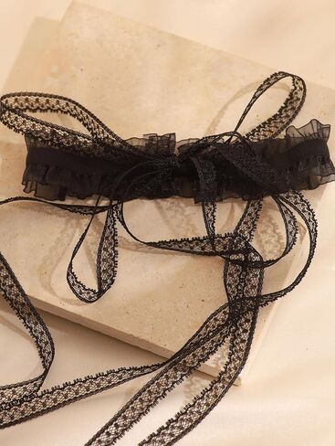 Sacina Gothic White Choker, White Choker for Women, Goth Choker Necklace, Vintage Choker, Victorian Choker, Christmas Jewelry Gift For Women in Kuwait