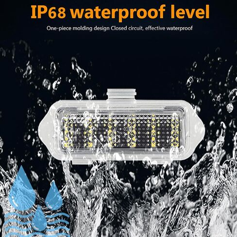 LED Under Hood Light Assembly for Chevy Express/GMC Savana 99-02 Sierra/Silverado 1500 2500 3500 Pickup, White Led Hood Engine Compartment Lamp OEM 12450086 in Kuwait