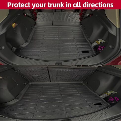 Naibeve Floor Mats for Kia Seltos 2024 2025- All Weather for Kia Seltos Floor Mats, for Kia Seltos Floor Liner Cargo Mat Trunk Liner Cargo Liner in Saudi Arabia