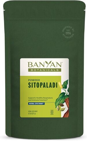 Banyan Botanicals Sitopaladi Churna Powder – Traditional Ayurvedic Respiratory Support Formula for Immune Support & Lung Health* – Spice Jar – Non-GMO Sustainably Sourced Vegan in Saudi Arabia