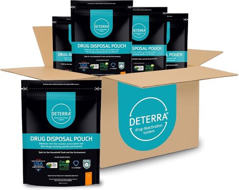Deterra LP (3 Pack) - Drug Deactivation & Disposal System (Large Pouch) in Kuwait