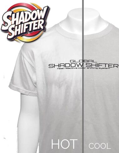 Color Changing Adult Short Sleeve T-Shirts for Men and Women Heat Reactive Like 90s Hypercolor in Kuwait
