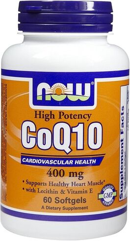 Now Foods, CoQ10, 400 mg, 60 Softgels in Saudi Arabia