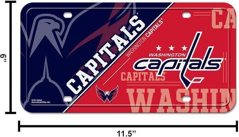Rico Industries NHL Philadelphia Flyers Split Metal Auto Tag 8.5" x 11" - Great for Truck/Car/SUV in Saudi Arabia