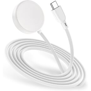 شاحن ساعة سامسونج USB C شحن سريع لساعة سامسونج جالاكسي 6 كلاسيك/6/5 برو/5/4/4 كلاسيكي/3/أكتيف 2/أكتيف 1، وسادة شاحن سامسونج جالاكسي اللاسلكية المغناطيسية مع سلك كابل 3FT من النوع C