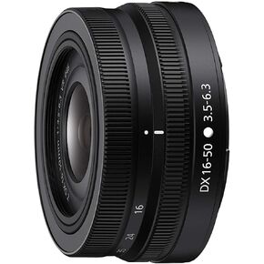 Nikon NIKKOR Z DX 16-50mm VR (Silver) | Compact mid-range zoom lens with image stabilization for APS-C size/DX format Z series mirrorless cameras | Nikon USA Model in Kuwait