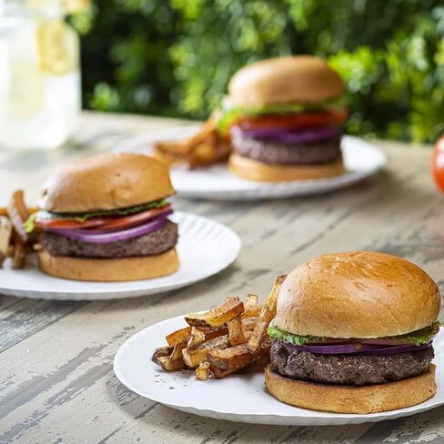 طبق ورقي لأواني الطعام اليومية من مجموعة نيكول هوم، 22.86 سم (عدد 100) وأطباق حلويات ورقية، 15.24 سم، أبيض in Kuwait