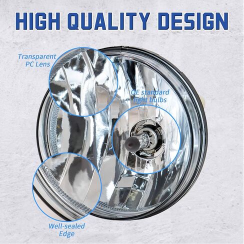Fog Lights Compatible with 2016 2017 2018 2019 2020 2021 Civic 2013-2015 Honda Accord 2015-2020 Fit 2019-2021 HR-V fog light kit Passenger And Driver Side Clear Lens Halogen W/H8 12V Bulbs in Kuwait